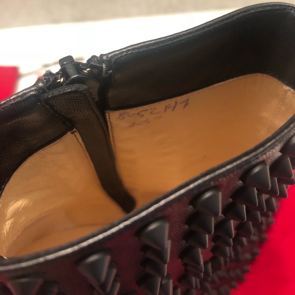 🔴SOLD🔴 Snakilta Spiked Ankle Boot, black Matte - Picture 8 of 8